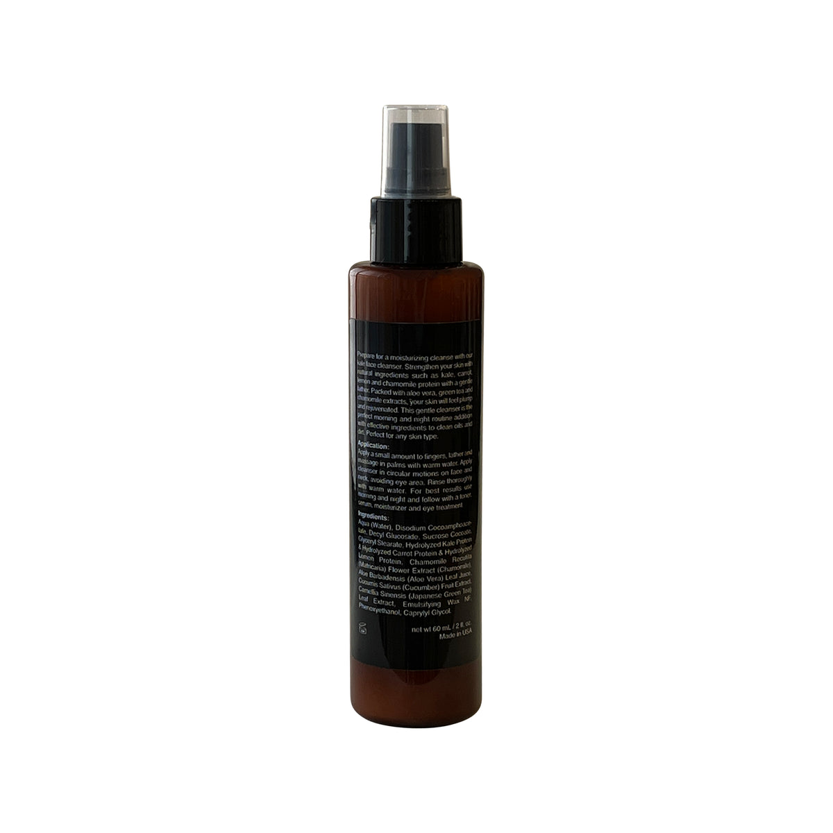 Kale Face Cleanser - Rose & Olive