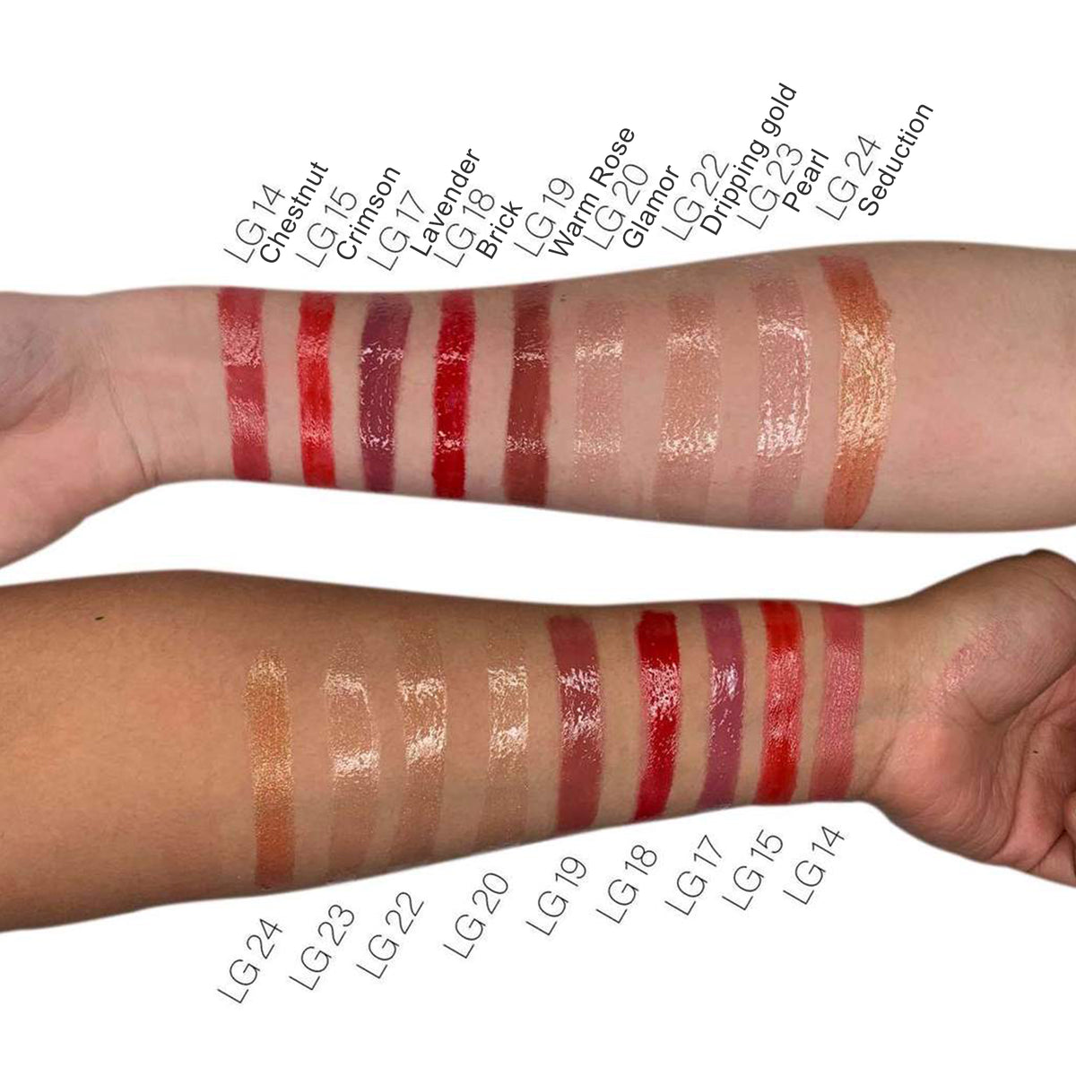 Lip Gloss - Glamor - Rose & Olive